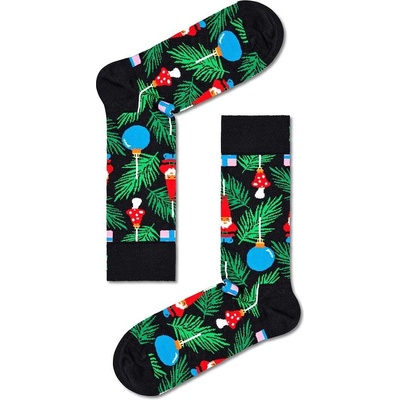 Happy Socks Чорапи Happy Socks Christmas Tree Decoration Sock в черно (P000260)