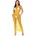 Leg Avenue Net Backless Maxi Dress 86963 Lemon