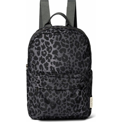 STUDIO NOOS Puffy Midi s přední kapsou Leopard