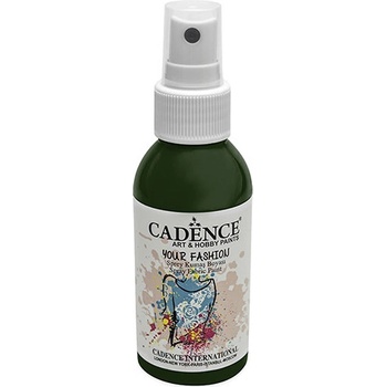 Farba na textil CADENCE YOUR FASHION 100 ml tm.zelená