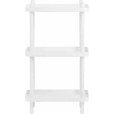 Normann Copenhagen Polica Block Shelf, white/white