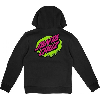 Santa Cruz Youth Slime Dot Hood Black