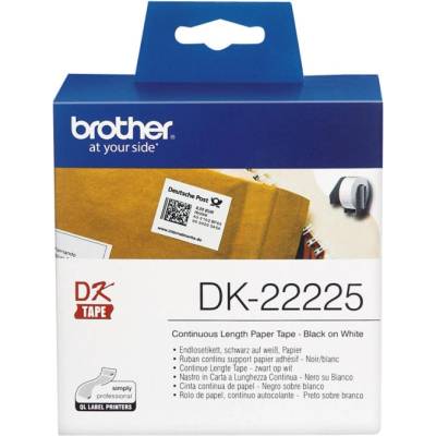 Brother Хартиена лента BROTHER DK22225, непрекъсната, 38mmX30, 5m (DK22225)