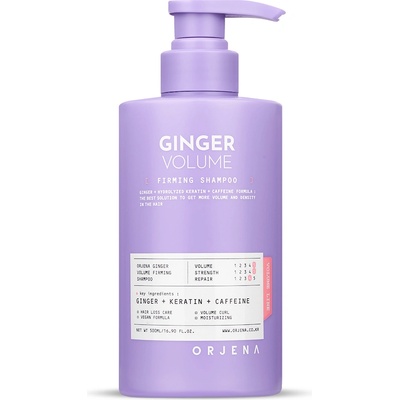 Orjena Ginger Volume Firming Shampoo Шампоан за коса унисекс 500ml