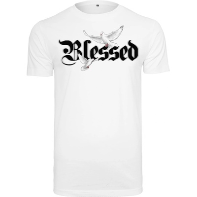 Mister Tee Мъжка тениска в бял цвят MISTER TEE Blessed DoveUB-MT2814-00220 - Бял, размер 5XL