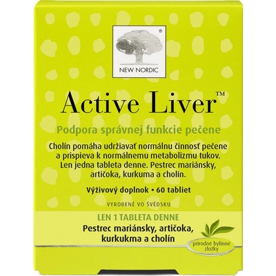 New Nordic Active Liver 60 tabliet