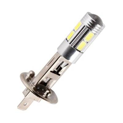 Диодна крушка h1 с 8 диода и един 3w напред с лупа