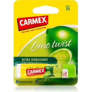 Carmex Lime Twist хидратиращ балсам за устни в тубичка SPF 15 4, 25 гр