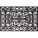 ESSCHERT DESIGN BEST FOR BOOTS obdelníková s ornamenty černá 70 x 45 cm