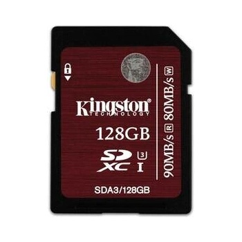 Kingston SDXC 128GB UHS-I U3 SDA3/128GB