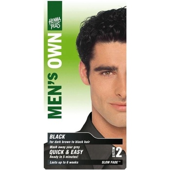 HennaPlus prírodná farba na vlasy pre mužov Men Own čierna