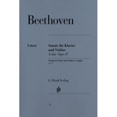 Beethoven Ludwig van Violinsonate A-dur op. 47 Kreutzer-Sonate