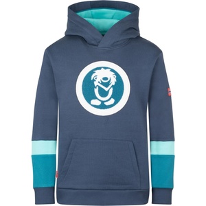 TROLLKIDS Детски суичър Trollkids Kid's Troll Sweater XT Hoodie - Mystic Blue / Dark Marine / Arctic Blue - размер 98 (EU) (704-5513-0311)