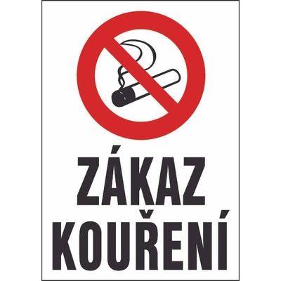 TABUĽKA / Zákaz fajčenia