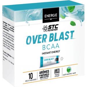 STC Nutrition Over Blast BCAA [10 x 25 грама] Мента