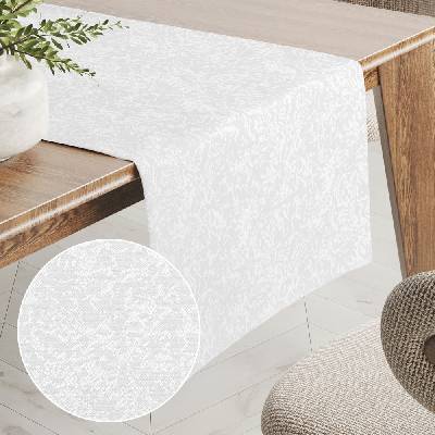 Biante Teflónový behúň na stôl TF-032 Venezia biely 45x160 cm