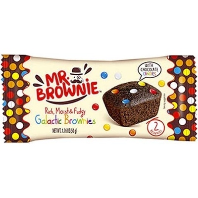 Mr. Brownie s lentilkami z mliečnej čokolády 50 g
