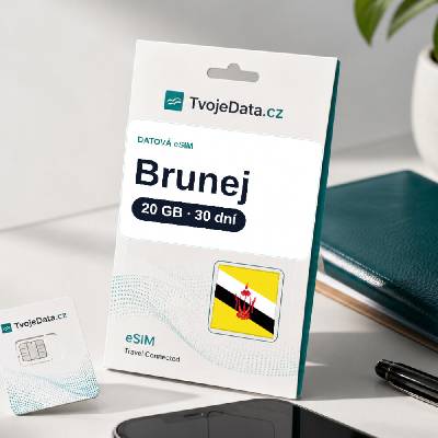 eSIM Brunej 20 GB / 29 dní