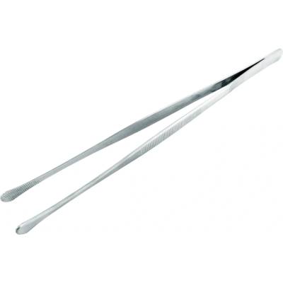 Nerthus Прави стоманени кухненски пинсети - 30 см (VB-FIH-1473)