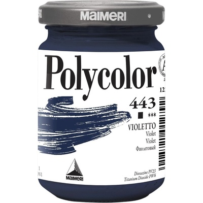 Maimeri Vynil Polycolor АКРИЛНА боя Violet 443 140 ml 1 бр (M1220443)