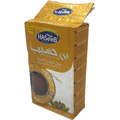 HASeeB Káva mletá super extra kardamom 0,5 kg