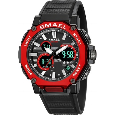 SMAEL Часовник smael tr-14135 - Черен / Червен kp14135 (tr-14135)