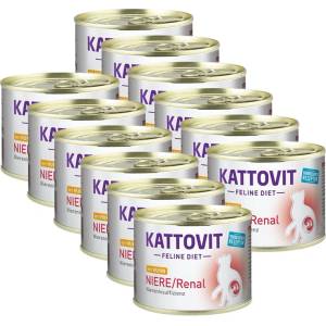 KATTOVIT Niere / Renal консерви за бъбреци пиле 12 x 185 г