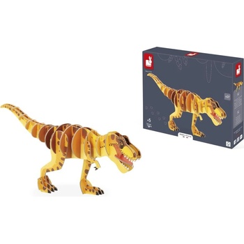 Janod Drevené 3D puzzle Dinosaurus T-Rex 27 ks