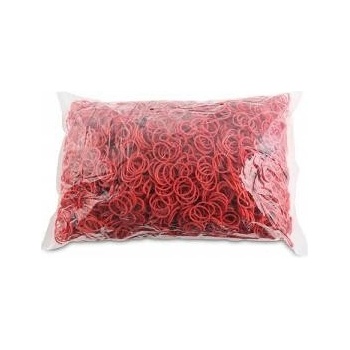 Gumičky Office Products 20mm 1kg červené