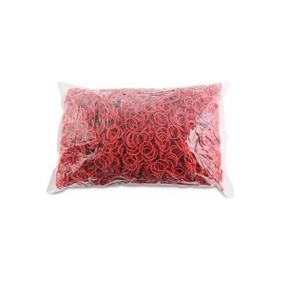 Gumičky Office Products 20mm 1kg červené