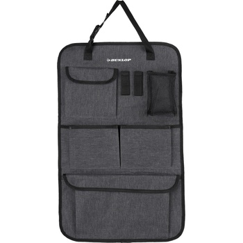 Dunlop Органайзер за задната седалка на кола Dunlop - Сив (14468)