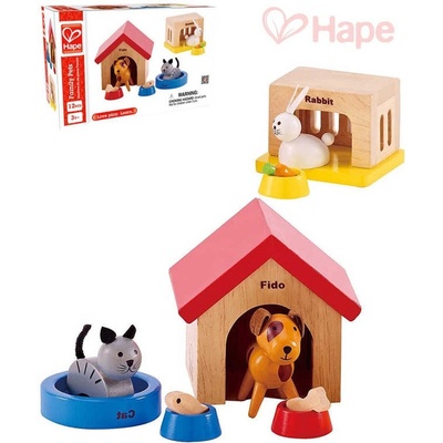 Hape Nábytek pro panenky Domácí mazlíčci