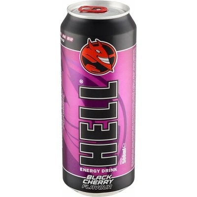 Hell Black Cherry Energetický nápoj 0,5 l
