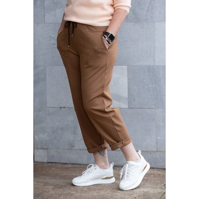 Teplákové kalhoty JOE Vínová