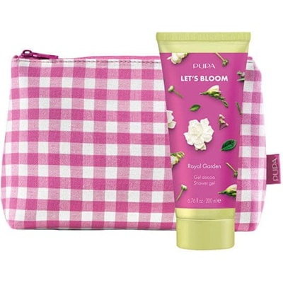 Pupa Sprchový gél s taštičkou Royal Garden Let`s Bloom 200 ml