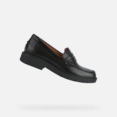Geox Черни дамски мокасини Geox Spherica EC1 Geox | Cheren | ЖЕНИ | 35