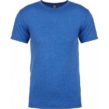 Next Level Apparel Lehké směsové tričko Next Level modrá královská NX6010