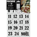 Aladine Šablona Adventní kalendář 20 x 30 cm