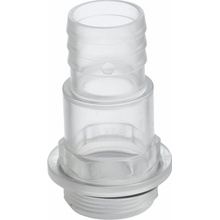 Vágner Pool PVC tvarovka - Tŕň hadicový 38 x 1 1/2 transparentné, d=38 mm x 1 1/2“, vonkajší závit