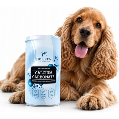 HolistaPets Uhličitan vápenatý 250 g