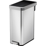 EKO-Europe Кош за отпадъци EKO ECOFLY II с педал (45 л) - хром мат (EKO 928245- Matt s/s)