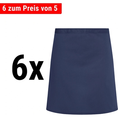 G.Gastro 6 ks Karlowsky Zástěra do pasu Basic námořnická modrá D9785712