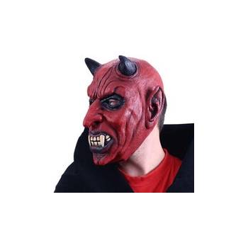 Maska čert s ušima halloween vánoce 26 x 32 cm 8590687117