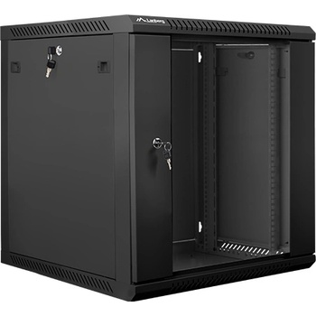 Lanberg Комуникационен шкаф Lanberg rack cabinet 19 wall-mount 12U / 600x600 for self-assembly (flat pack) (WF01-6612-10B)