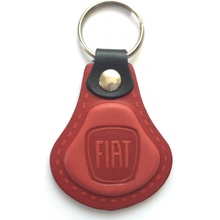 Prívesok na kľúče Auto Two M Kožená Fiat červená