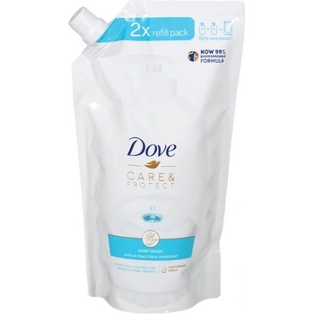 Dove Care & Protect antibakteriálne tekuté mydlo náhradná náplň 500 ml