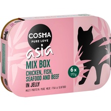 Cosma Asia v želé mix II 5 druhov 6 x 170 g