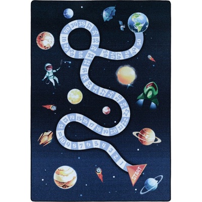 Ayyildiz Тъмносин детски килим 80x120 cm Play Space - Ayyildiz Carpets (PLAY801202910NAVY)