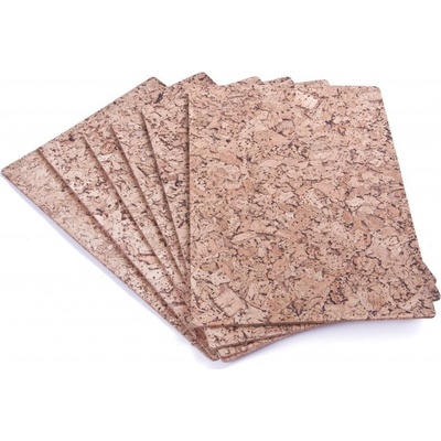 Makro Podložka korok obdĺžnik 6ks 30x20cm