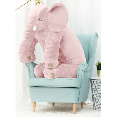 Dear Bear Plyšový slon Elephant 125 cm - ružový